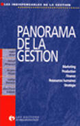 Couverture du livre « Panorama De La Gestion » de Francis Boyer aux éditions Organisation