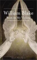 Couverture du livre « William blake seen in my visions » de Martin Myrone aux éditions Tate Gallery