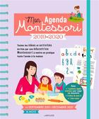 Couverture du livre « Mon agenda montessori » de  aux éditions Larousse