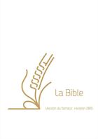 Couverture du livre « Bible du semeur version 2015, blanche, avec tranche doree » de  aux éditions Excelsis