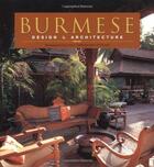 Couverture du livre « Burmese design & architecture » de  aux éditions Tuttle