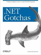 Couverture du livre « .net gotchas » de Subramaniam aux éditions O'reilly Media