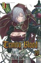 Couverture du livre « Trinity blood Tome 20 » de Sunao Yoshida et Kiyo Kyujo aux éditions Kana