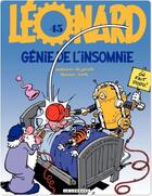 Couverture du livre « Léonard Tome 45 : génie de l'insomnie » de Bob De Groot et Turk aux éditions Lombard