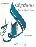 Couverture du livre « Calligraphie arabe ; dans le sillon du calame » de Lassaâd Metoui aux éditions L'harmattan