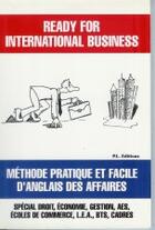 Couverture du livre « Ready for international business » de Patrick Longueville aux éditions Palmco