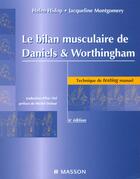 Couverture du livre « Le bilan musculaire de daniels et worthingham's ; technique de testing manuel » de Hislop aux éditions Elsevier-masson