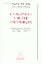 Couverture du livre « Le developpement et la liberte ; un nouveau modele economique » de Amartya Sen aux éditions Odile Jacob