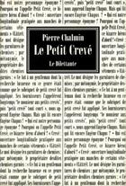 Couverture du livre « Le petit crevé » de Pierre Chalmin aux éditions Le Dilettante