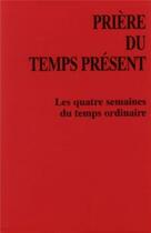 Couverture du livre « Les psaumes des quatre semaines » de Marguerite Hoppenot aux éditions Cerf