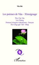 Couverture du livre « Les poèmes de Vân ; témoignage » de Van Hai aux éditions Editions L'harmattan