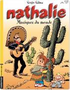 Couverture du livre « Nathalie T.8 ; les musiques du monde » de Sergio Salma aux éditions Casterman