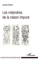 Couverture du livre « Les méandres de la raison impure » de Jacques Steiwer aux éditions Editions L'harmattan