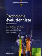 Couverture du livre « Psychologie évolutionniste » de Workman Lance aux éditions De Boeck Superieur