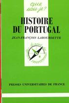 Couverture du livre « Histoire du portugal » de Labourdette J.F aux éditions Que Sais-je ?
