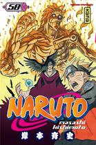 Couverture du livre « Naruto Tome 58 » de Masashi Kishimoto aux éditions Kana