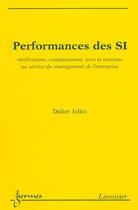 Couverture du livre « Mesure des performances des s i » de Joliot aux éditions Hermes Science Publications