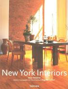 Couverture du livre « New-york interiors » de  aux éditions Taschen