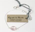 Couverture du livre « Bracelet coussin de quartz rose 7 mm - argent 925 » de  aux éditions Dg-exodif