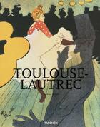 Couverture du livre « Toulouse-Lautrec » de Matthias Arnold aux éditions Taschen