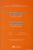 Couverture du livre « Droit public a l'epreuve de la gouvernance » de Rios/Oanta aux éditions Pu De Perpignan