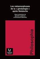 Couverture du livre « Les métamorphoses de la généalogie après Nietzsche » de Quentin Landenne aux éditions Pu De Saint Louis