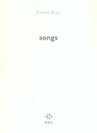 Couverture du livre « Songs » de Frédéric Boyer aux éditions P.o.l