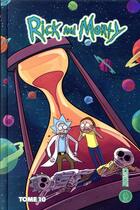 Couverture du livre « Rick and Morty t.10 » de Marc Ellerby et Kyle Starks et Tini Howard aux éditions Hicomics