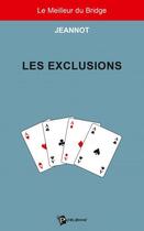 Couverture du livre « Les exclusions » de Jeannot aux éditions Publibook