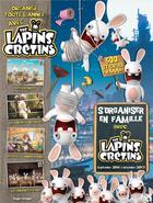 Couverture du livre « The Lapins Crétins ; organise toute l'année avec the Lapins Crétins (édition 2016/2017) » de  aux éditions Hugo Image