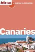Couverture du livre « Canaries 2014 carnet de voyage petit fute » de Collectif Petit Fute aux éditions Le Petit Fute
