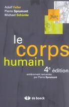 Couverture du livre « Le corps humain - 4eme edition (4e édition) » de Faller aux éditions De Boeck