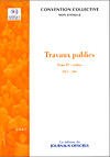 Couverture du livre « Travaux publics t.4 : cadres » de  aux éditions Documentation Francaise