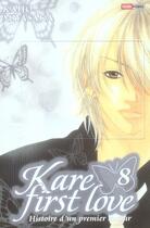 Couverture du livre « Kare first love Tome 8 » de Miyasaka-K aux éditions Panini