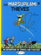 Couverture du livre « Spirou & Fantasio adventures t.5 : the Marsupilami thieves » de Andre Franquin aux éditions Cinebook