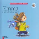 Couverture du livre « Emma a deux maisons » de Michel Piquemal aux éditions Pere Castor