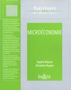 Couverture du livre « Microéconomie » de Bejean/Peyron aux éditions Dalloz