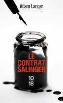 Couverture du livre « Le contrat Salinger » de Adam Langer aux éditions 10/18