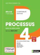Couverture du livre « LES PROCESSUS 4 ; BTS CG ; gestion des relations sociales ; 1re et 2e années (édition 2020) » de  aux éditions Nathan