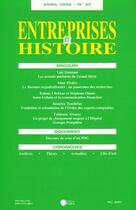 Couverture du livre « Entreprise et histoire t.42 ; discours » de  aux éditions Eska