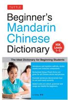 Couverture du livre « Beginner's mandarin chinese dictionary » de  aux éditions Tuttle