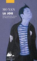 Couverture du livre « La joie » de Mo Yan aux éditions Picquier