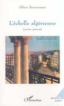 Couverture du livre « Echelle algerienne (l') voies juives » de Albert Bensoussan aux éditions Editions L'harmattan