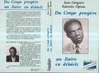 Couverture du livre « Du Congo prospère au Zaïre en débâcle » de Jean-Gregoire Kalonda-Djassa aux éditions L'harmattan