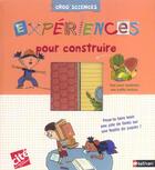 Couverture du livre « Experiences pour construire » de Grinberg/Doremus aux éditions Nathan