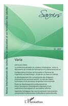 Couverture du livre « Varia - vol52 » de  aux éditions L'harmattan