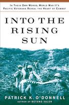 Couverture du livre « Into the Rising Sun » de O'Donnell Patrick K aux éditions Free Press