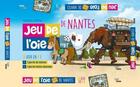 Couverture du livre « Jeu de l'oie de Nantes : 3 jeux en 1 » de Veronique Hermouet aux éditions Geste