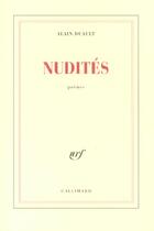 Couverture du livre « Nudités » de Alain Duault aux éditions Gallimard