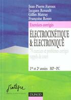 Couverture du livre « Electrocinetique et electronique » de Faroux/Renault aux éditions Dunod